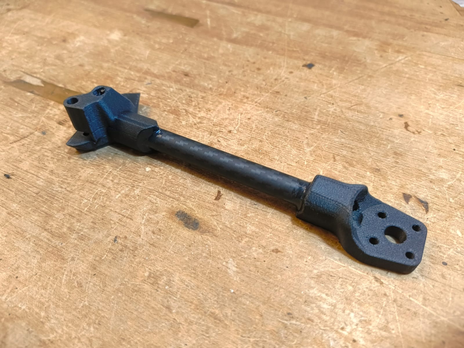 Properly assembled arm